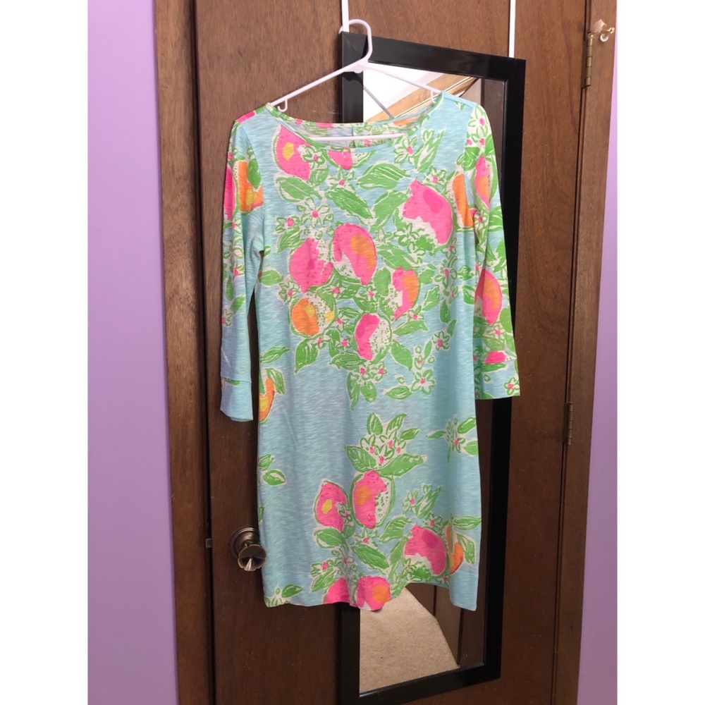 Lilly Pulitzer Marlowe in Pool Blue Pink Lemonade